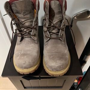 Vintage Timberland Premium Grey A1973 size 11